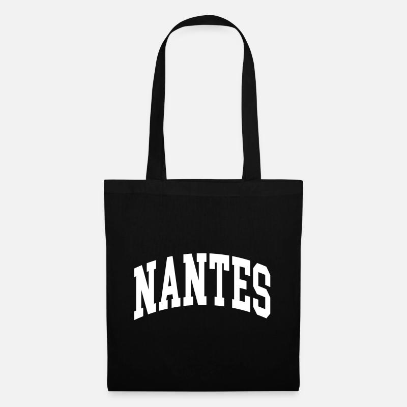 Nantes - Stoffbeutel - Schwarz