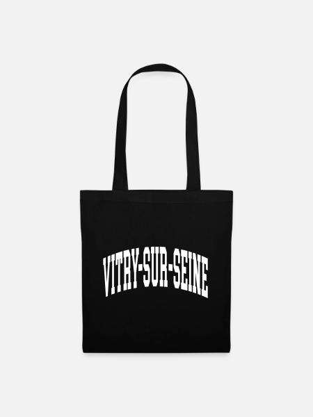 Vitry-sur-Seine - Stoffbeutel - Schwarz