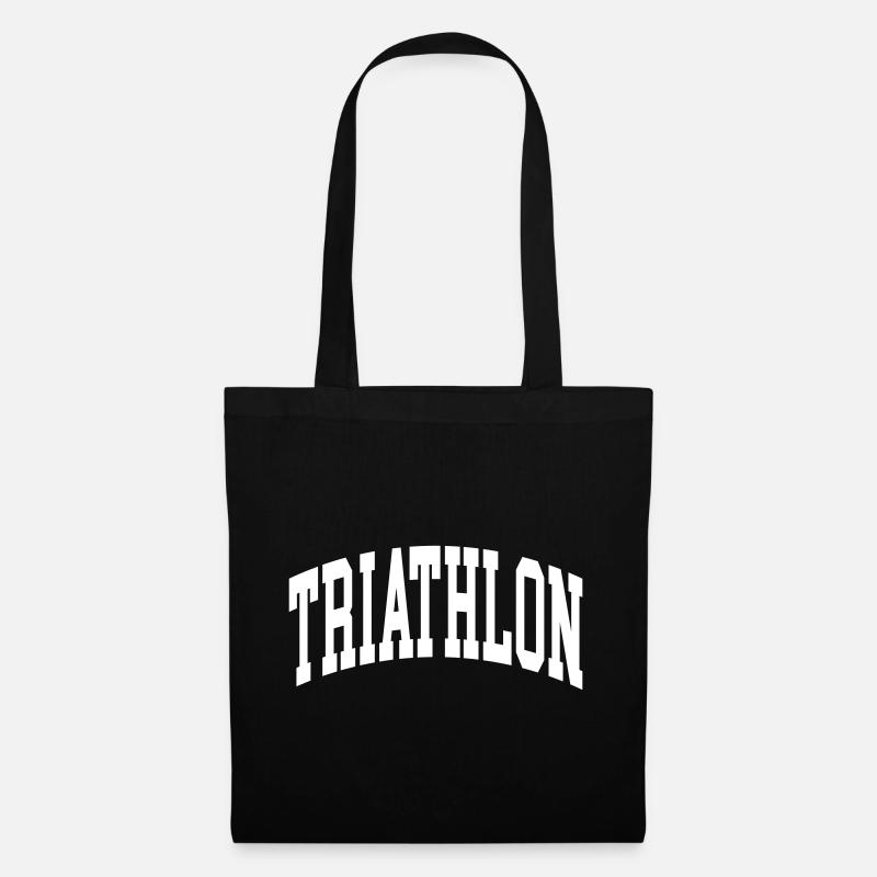 Triathlon - Stoffbeutel - Schwarz