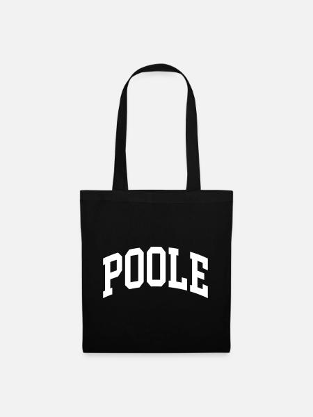 Poole - Stoffbeutel - Schwarz