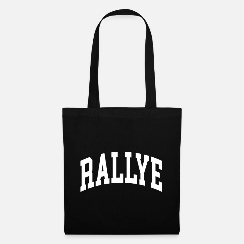 Rallye - Stoffbeutel - Schwarz