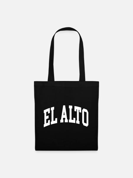 El Alto - Stoffbeutel - Schwarz