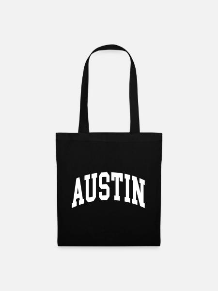 Austin - Stoffbeutel - Schwarz
