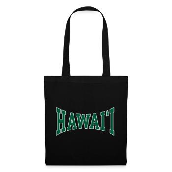 Hawaï - Sac en tissu - noir - Devant