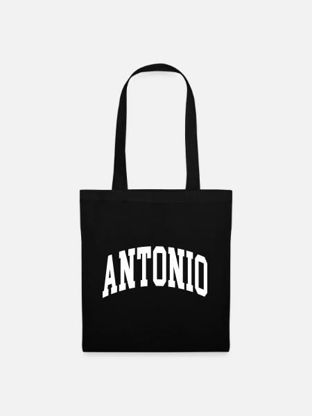 Antonio - Stoffbeutel - Schwarz