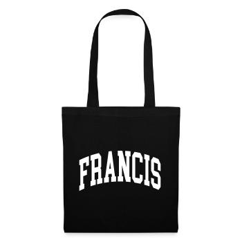 François - Sac en tissu - noir - Devant