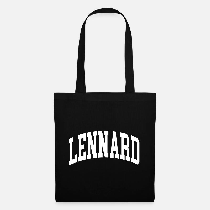Lennard - Stoffbeutel - Schwarz