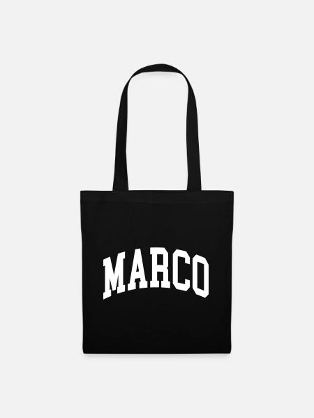 Marco - Stoffbeutel - Schwarz