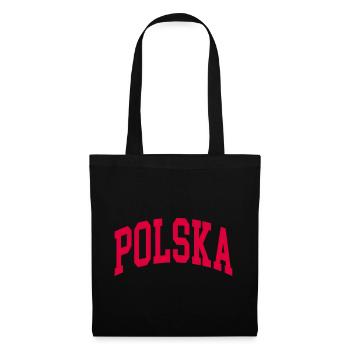 Polska - Sac en tissu - noir - Devant