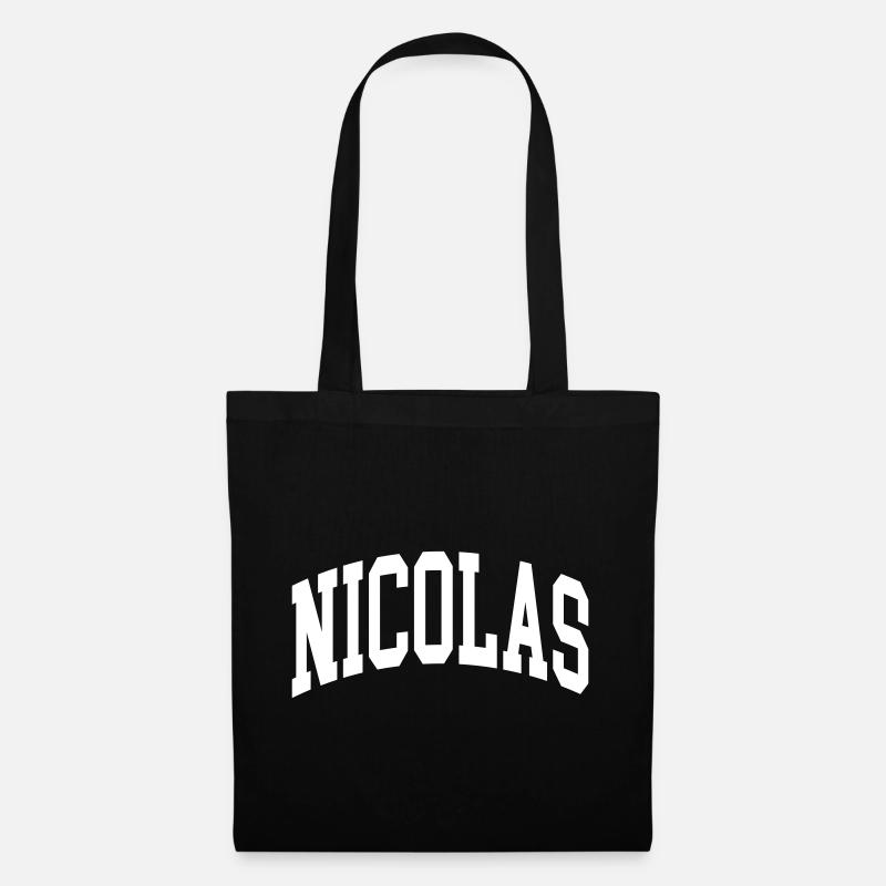 Nicolas - Sac en tissu - noir