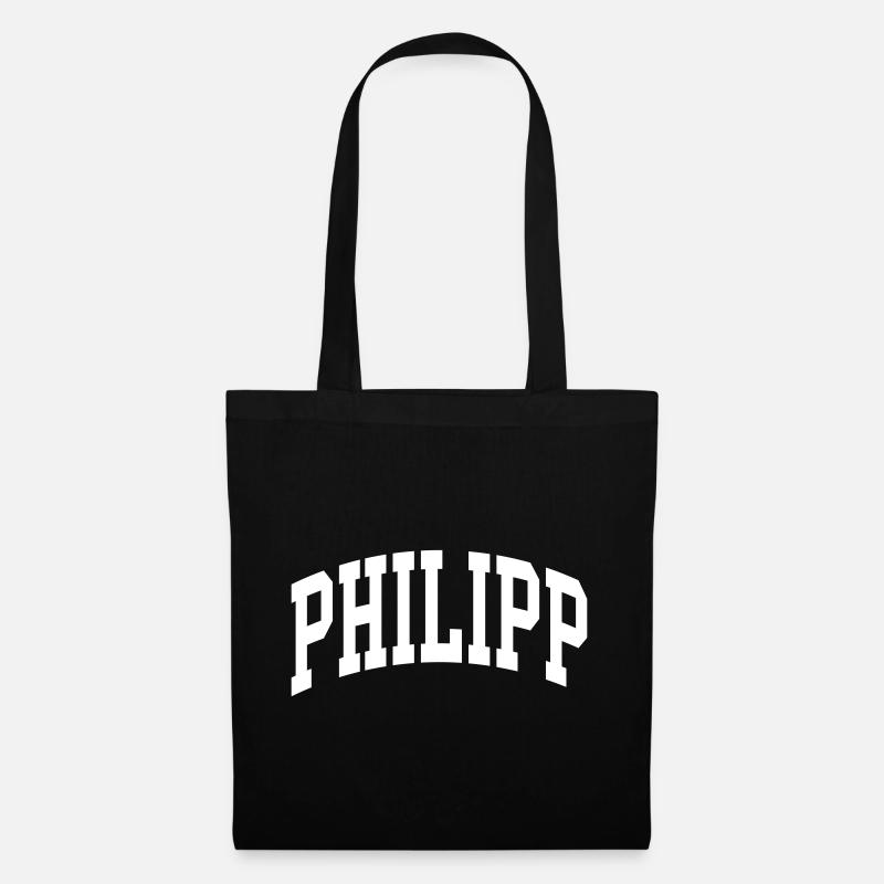 Philipp - Stoffbeutel - Schwarz