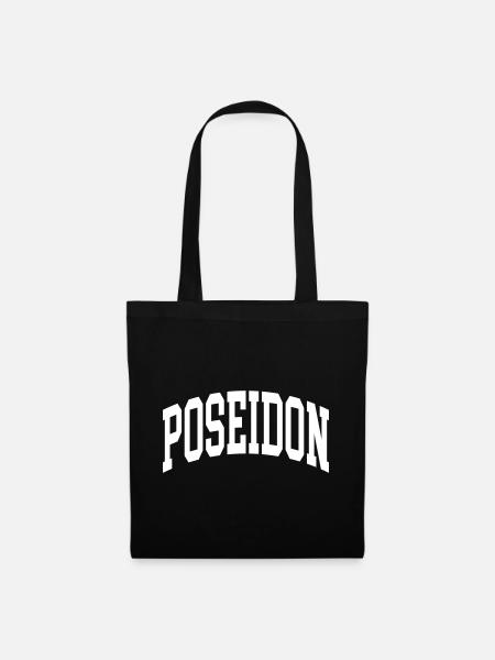 Poseidon - Stoffbeutel - Schwarz