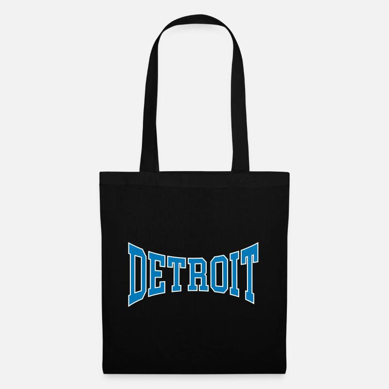 Detroit - Stoffbeutel - Schwarz