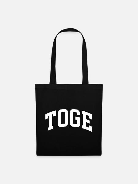 Toge - Stoffbeutel - Schwarz