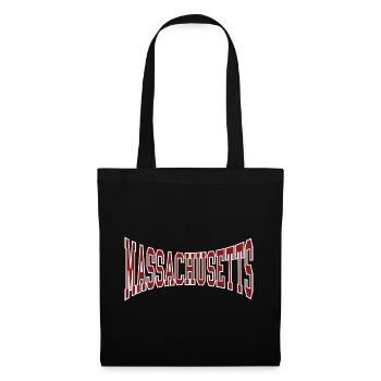 Massachusetts - Stoffbeutel - Schwarz - Vorne