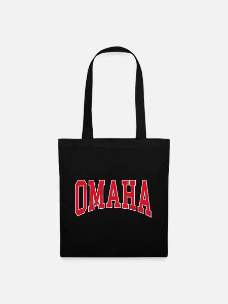Omaha - Stoffbeutel - Schwarz