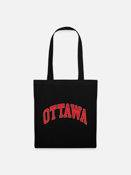 Ottawa - Stoffbeutel - Schwarz