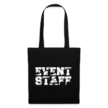 Event Party Planner Staff Eventpersonal Back - Stoffbeutel - Schwarz - Vorne