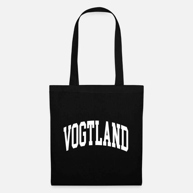 Vogtland - Stoffbeutel - Schwarz
