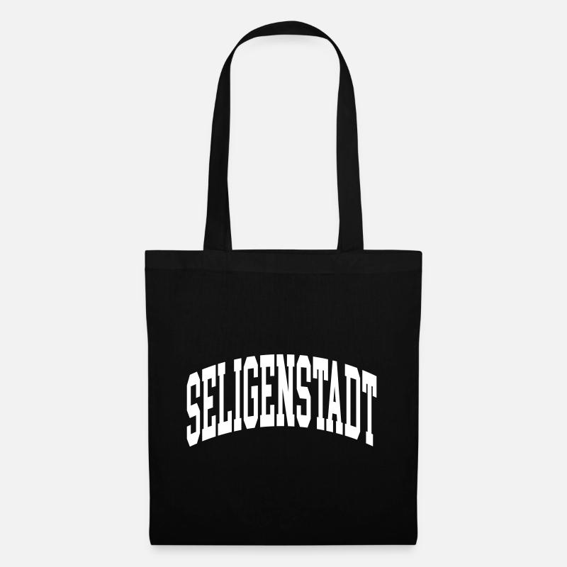 Seligenstadt - Stoffbeutel - Schwarz