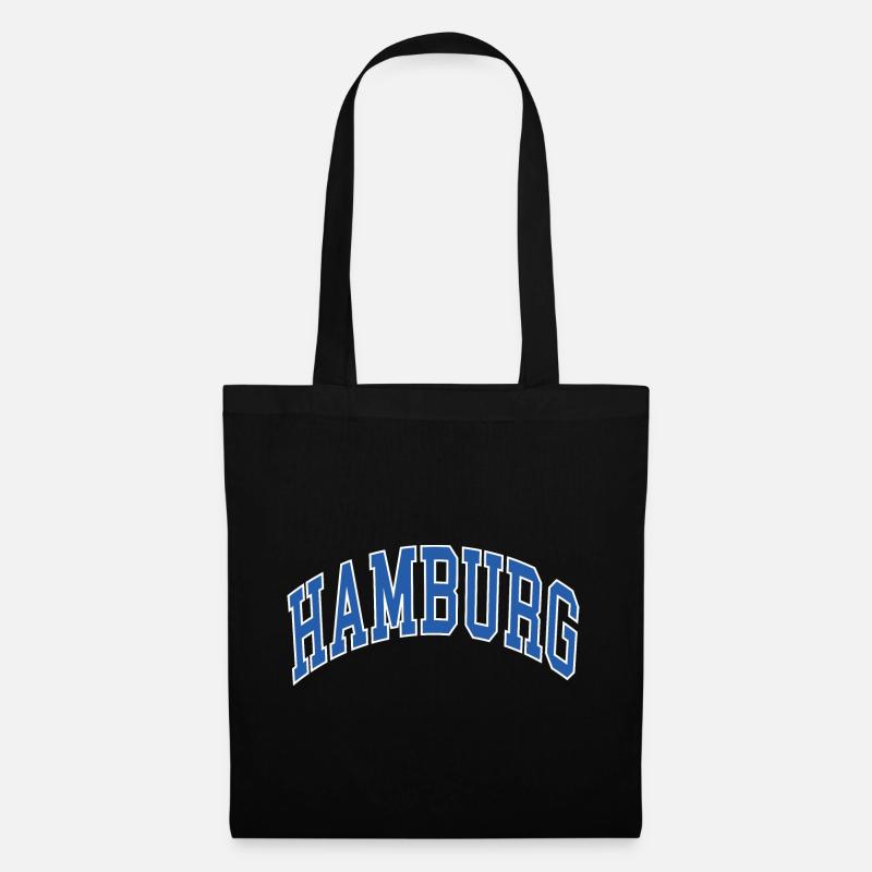 Hambourg - Sac en tissu - noir