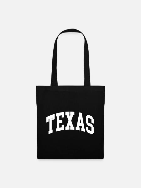 Texas - Stoffbeutel - Schwarz