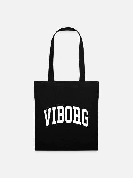 Viborg - Stoffbeutel - Schwarz