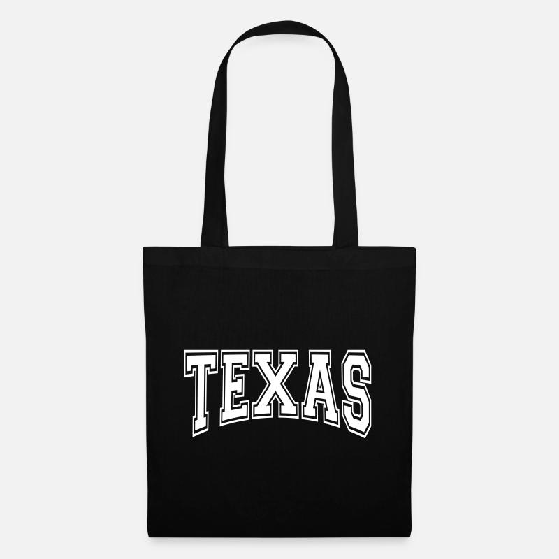 Texas - Stoffbeutel - Schwarz