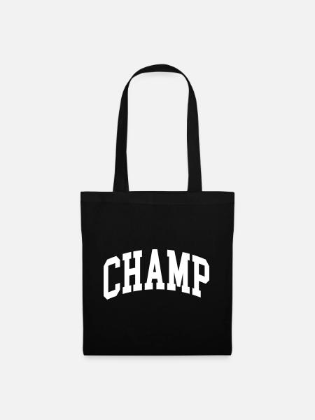 Champ - Stoffbeutel - Schwarz