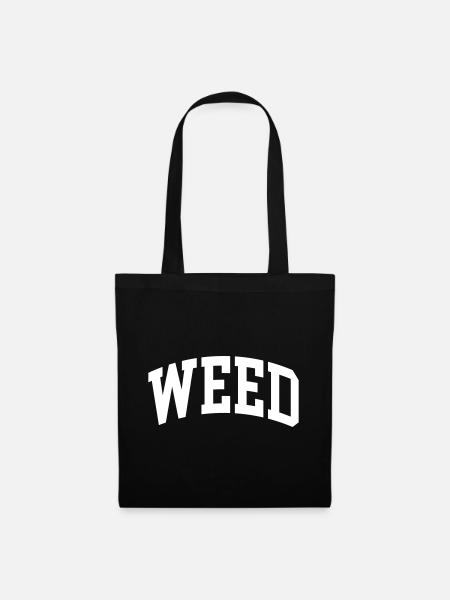 Weed - Stoffbeutel - Schwarz