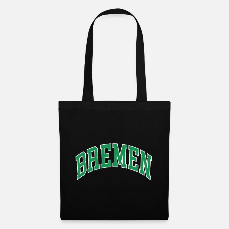 Bremen - Stoffbeutel - Schwarz