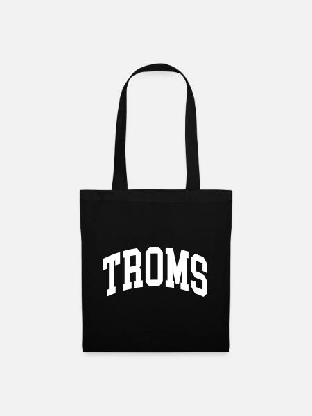 Troms - Stoffbeutel - Schwarz