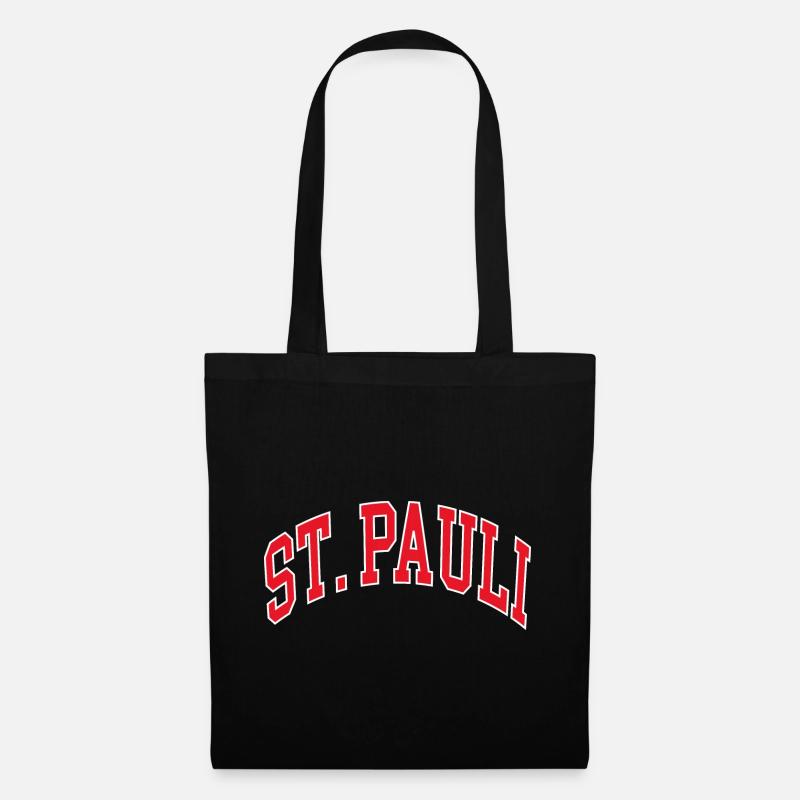 St. Pauli - Stoffbeutel - Schwarz