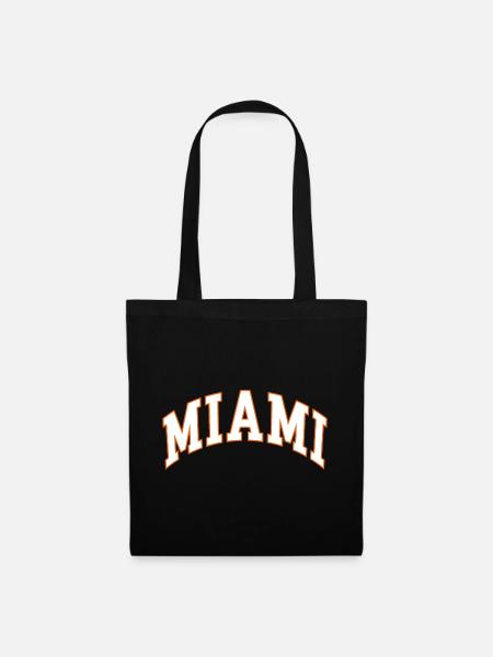 Miami - Stoffbeutel - Schwarz