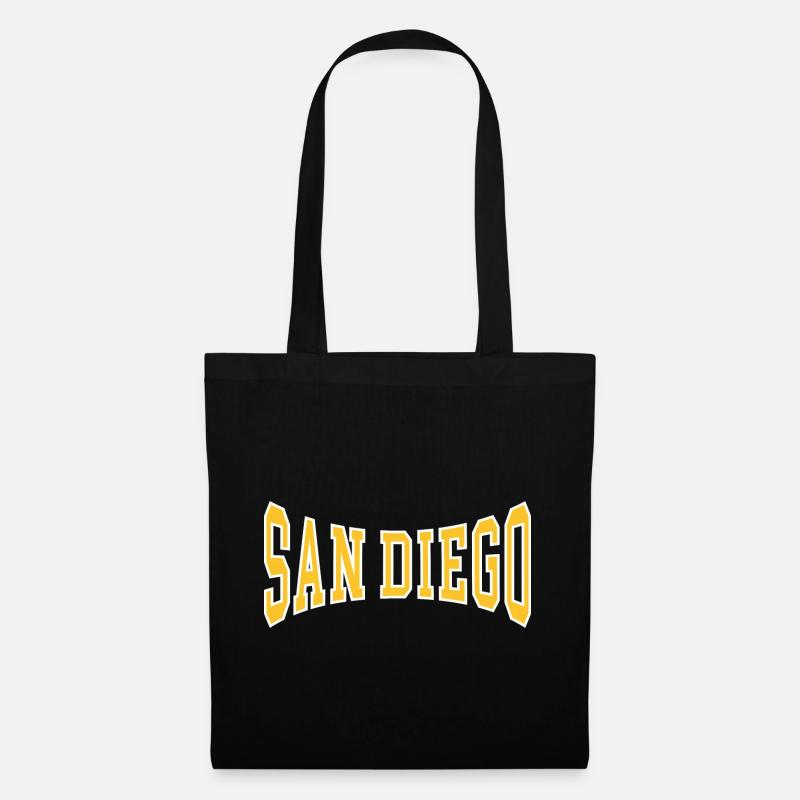 San Diego - Stoffbeutel - Schwarz