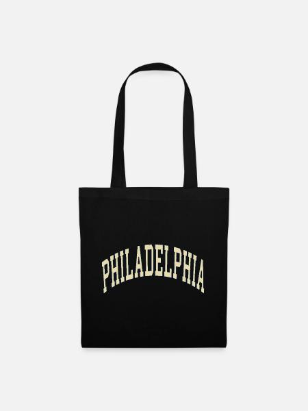 Philadelphia - Stoffbeutel - Schwarz