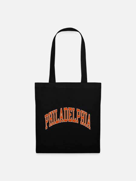 Philadelphia - Stoffbeutel - Schwarz