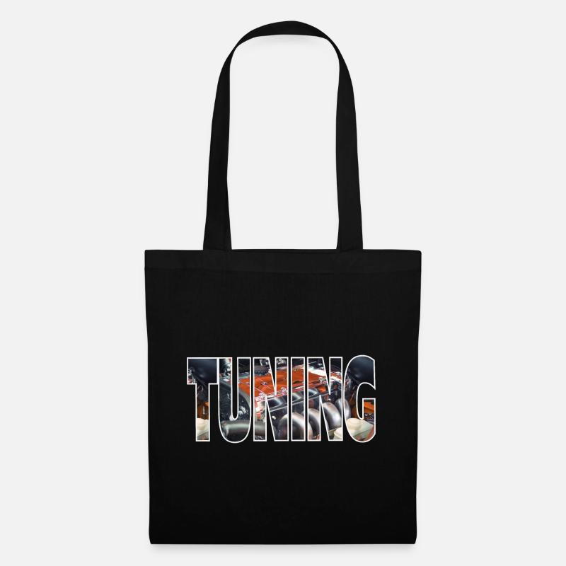 Tuning - Tote Bag - black