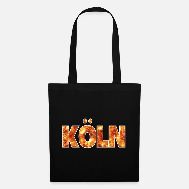 Köln - Stoffbeutel - Schwarz