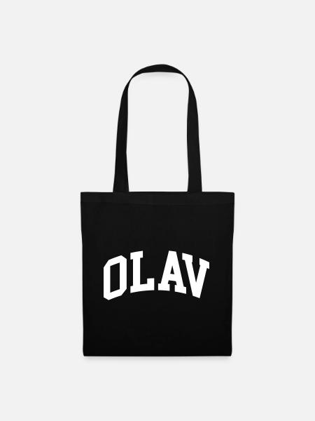 Olav - Stoffbeutel - Schwarz