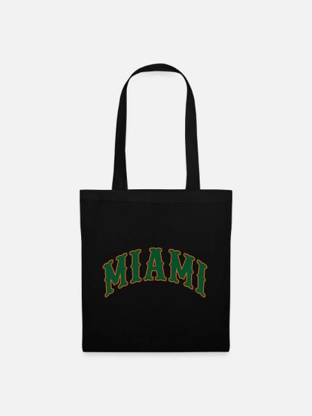 Miami - Stoffbeutel - Schwarz