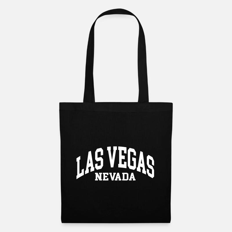 Las Vegas - Stoffbeutel - Schwarz