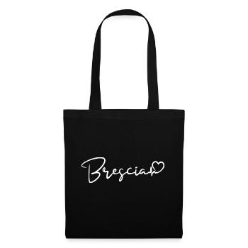 Battements de cœur de Brescia - Sac en tissu - noir - Devant