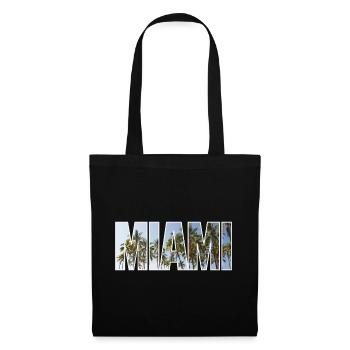 Miami - Sac en tissu - noir - Devant