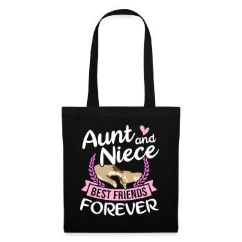 Aunt And Niece Best Friends Forever - Tote Bag - black - Front