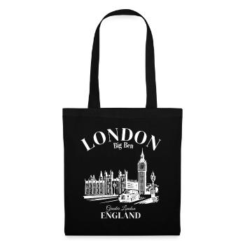 London Great Britain England - Tote Bag - black - Front