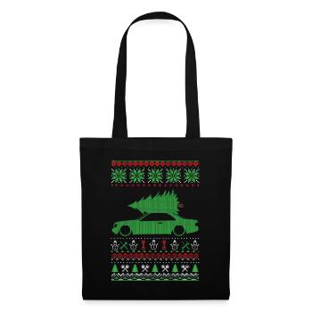 Christmas Ugly Sweater - Tote Bag - black - Front