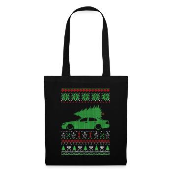 Christmas Ugly Sweater - Tote Bag - black - Front