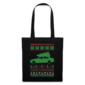 Christmas Ugly Sweater - Stoffbeutel - Schwarz - Vorne
