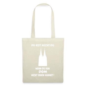 TU N’ES PAS TOI - La cathédrale de Cologne - Sac en tissu - nature - Devant
